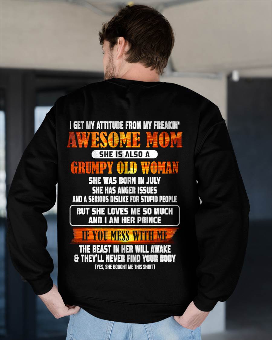 JULY - MESS WITH ME, MEET MY AWESOME MOM - FROM MOM - TLEE07 (SKU2606-142-07)