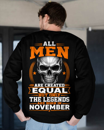 NOVEMBER BORN – NOT JUST MEN, BUT LEGENDS - FOR MAN - TLEE11 (SKU2604-310-11)