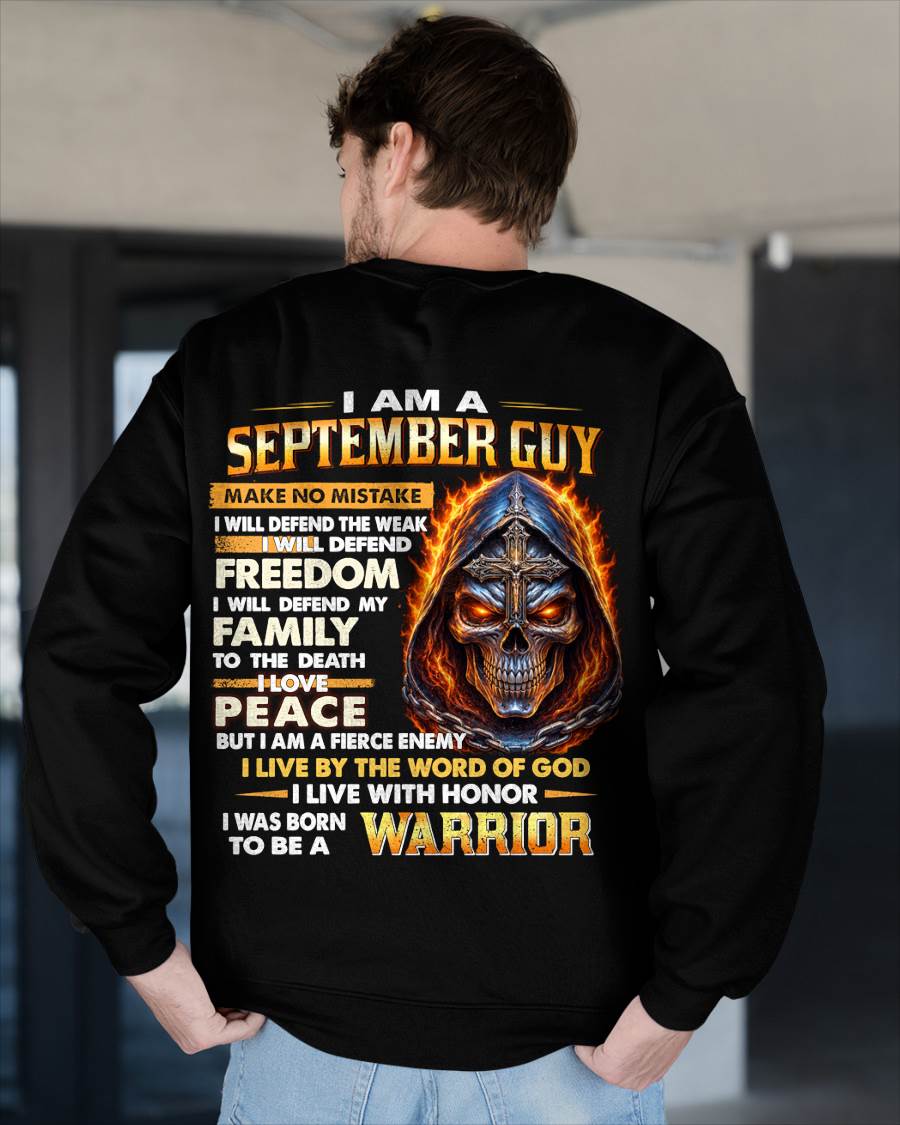 SEPTEMBER – DEFENDER OF FAMILY AND FREEDOM - FOR MAN - TLEE09 (SKU2605-46-09)