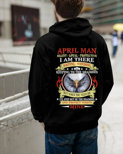 APRIL MAN - SILENT LOYAL PROTECTIVE I AM THERE WAITING WATCHING KEEPING TO THE SHADOWS - FOR MAN - TLEE04 (SKU2602-62-04)