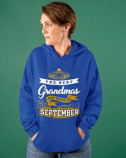 SEPTEMBER GRANDMAS ARE THE BEST - FOR WOMEN - TLEE09 (SKU2605-238-09)