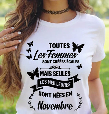 LES MEILLEURES NÉES EN NOVEMBRE - POUR LES FEMMES - TLEE11 (SKU2603-352-11)