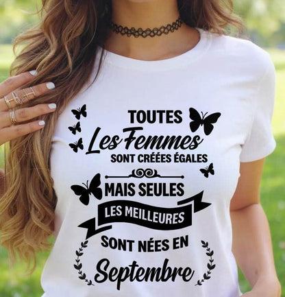 LES MEILLEURES NÉES EN SEPTEMBRE - POUR LES FEMMES - TLEE09 (SKU2603-352-09)