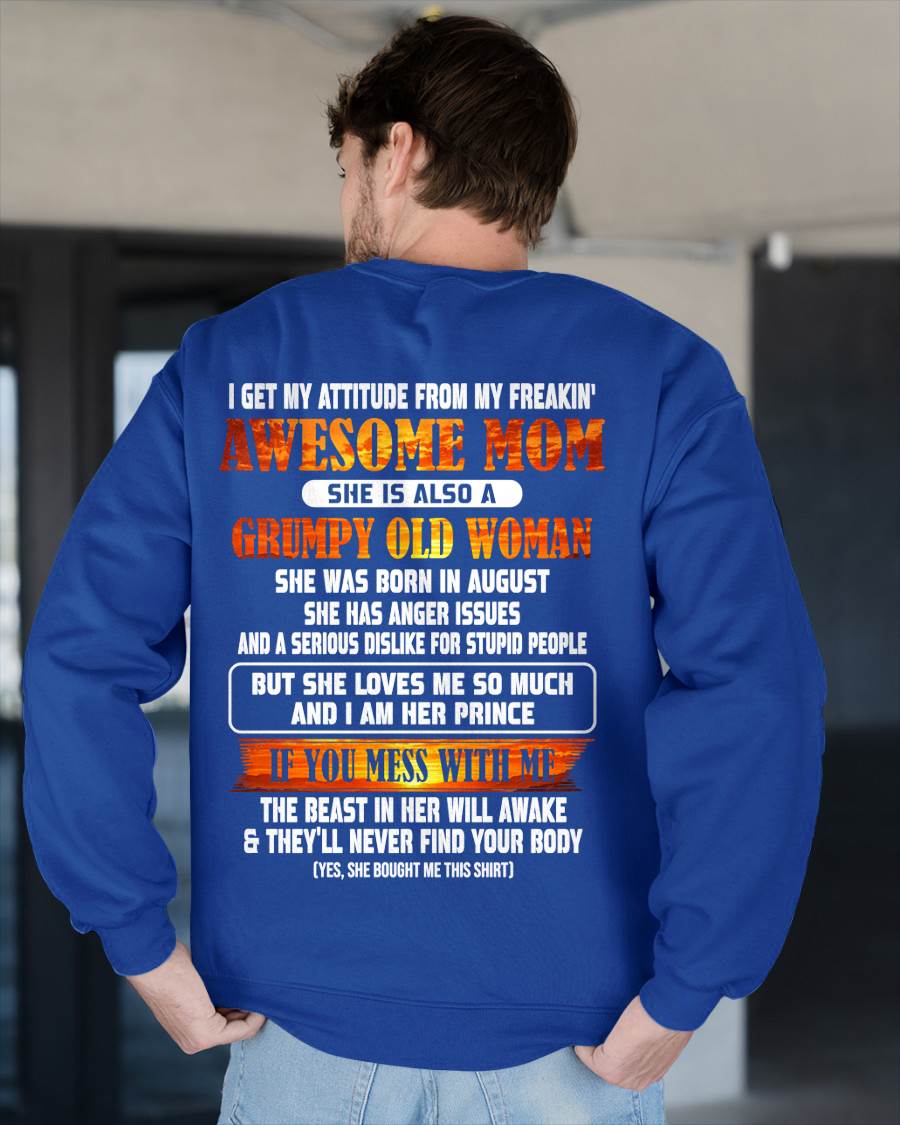 AUGUST - MESS WITH ME, MEET MY AWESOME MOM - FROM MOM - TLEE08 (SKU2606-142-08)