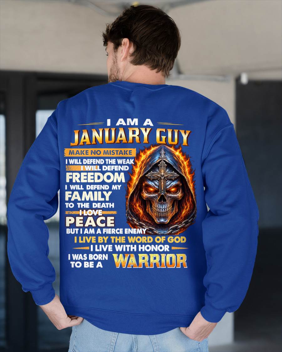 JANUARY – DEFENDER OF FAMILY AND FREEDOM - FOR MAN - TLEE01 (SKU2605-46-01)