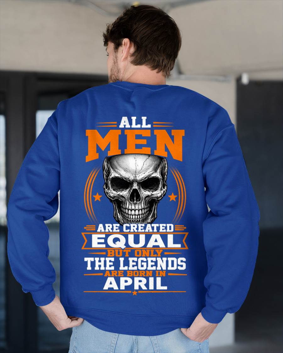 APRIL BORN – NOT JUST MEN, BUT LEGENDS - FOR MAN - TLEE04 (SKU2604-310-04)